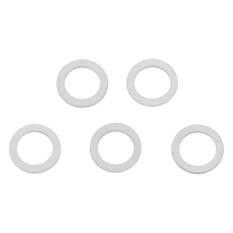 Pkt 5 SUMP PLUG WASHERS ALUMINIUM 12mm x 18mm x 1.5mm, , scaau_hi-res