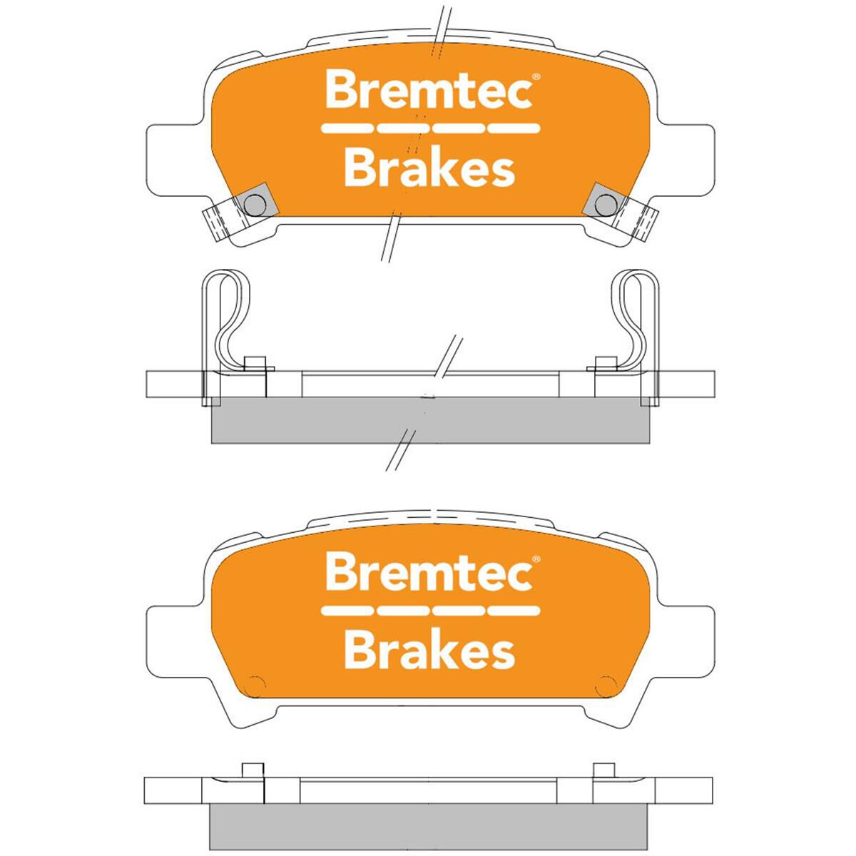 TRADE-LINE BRAKE PADS SET, , scaau_hi-res