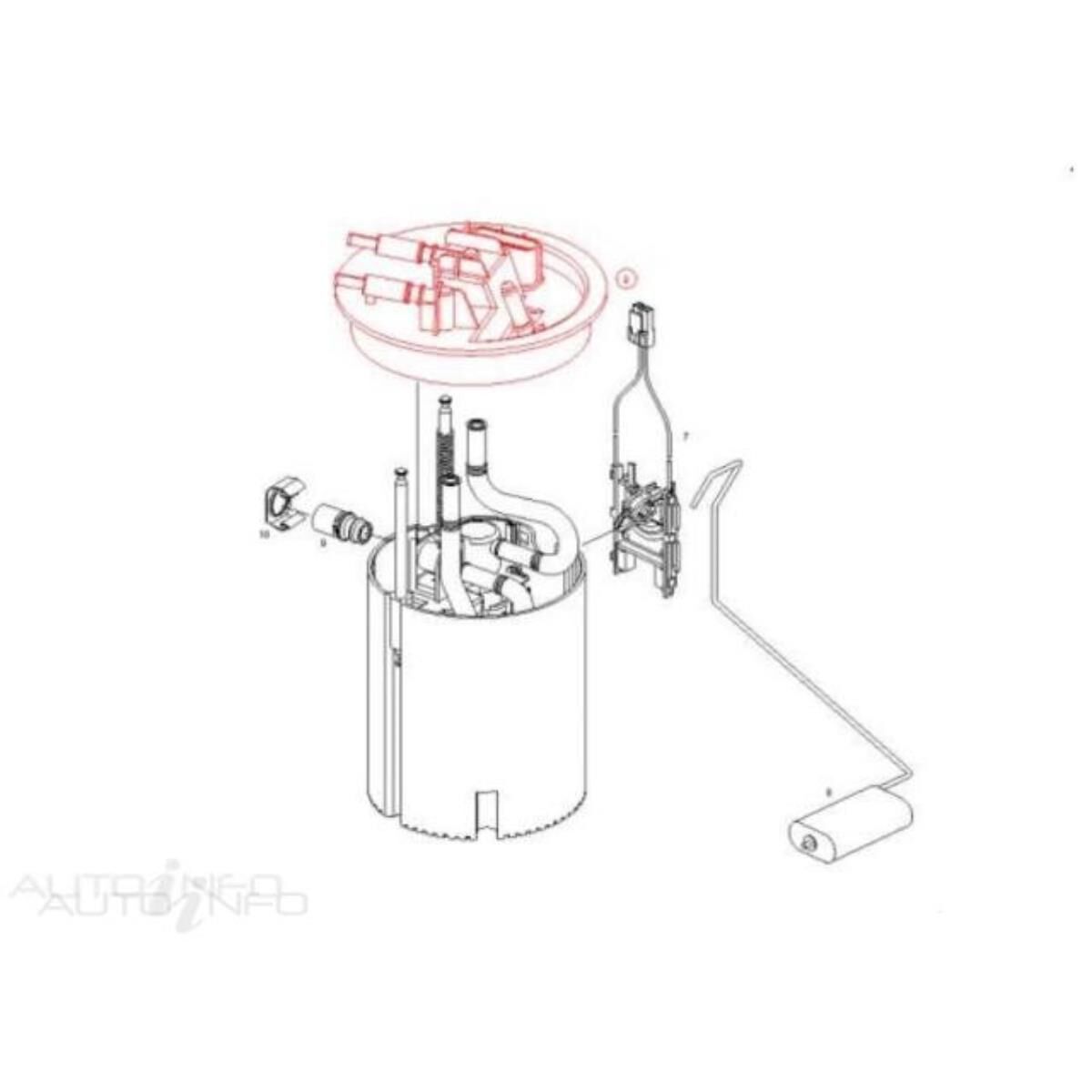 FUEL PUMP MOUNTING UNIT, , scaau_hi-res