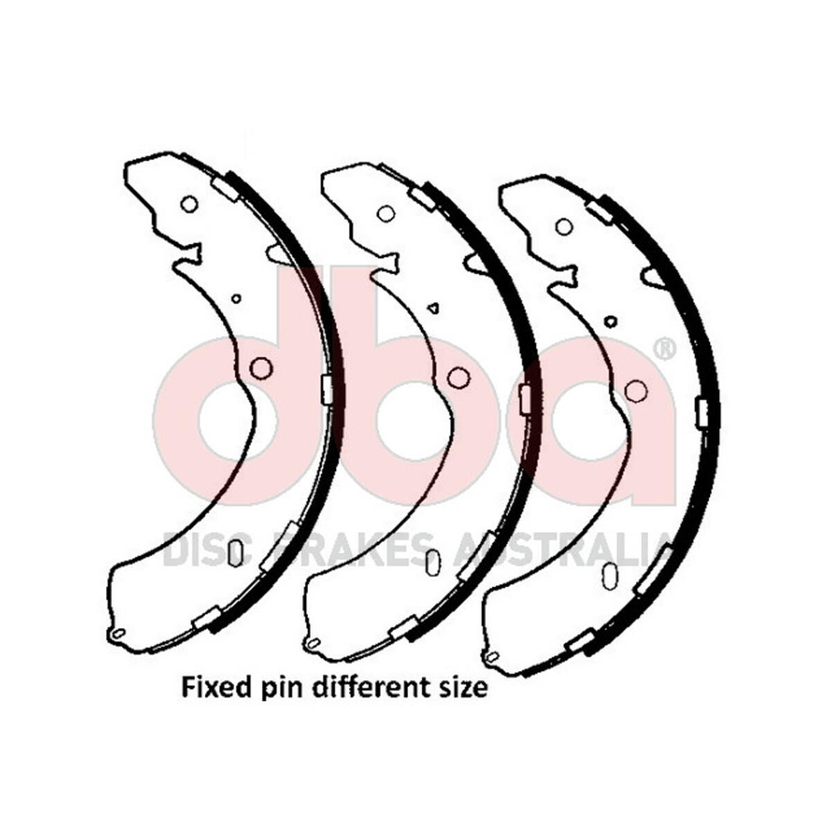 Street Series Brake Shoes [Isuzu D-Max 295mm], , scaau_hi-res