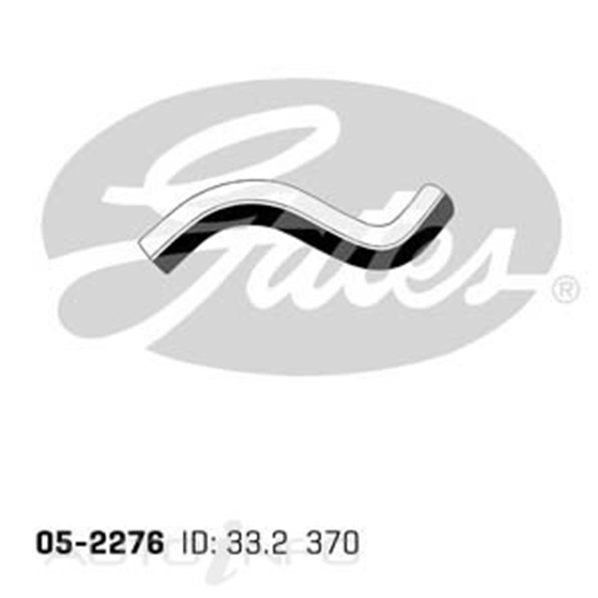 05-2276 GATES RADIATOR HOSE, , scaau_hi-res