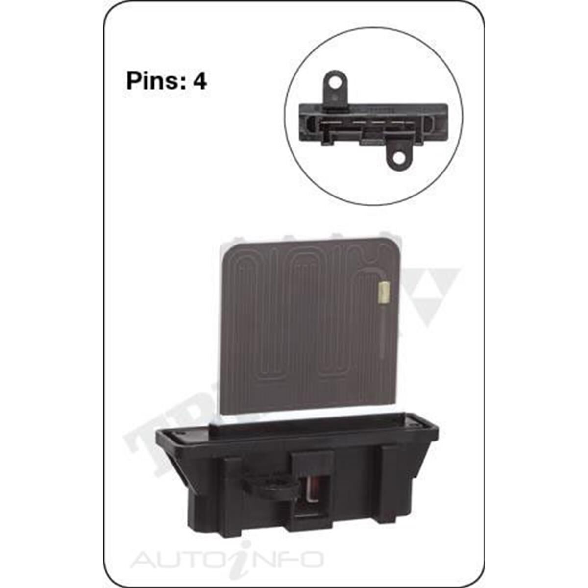 TRIDON HEATER FAN RESISTOR, , scaau_hi-res