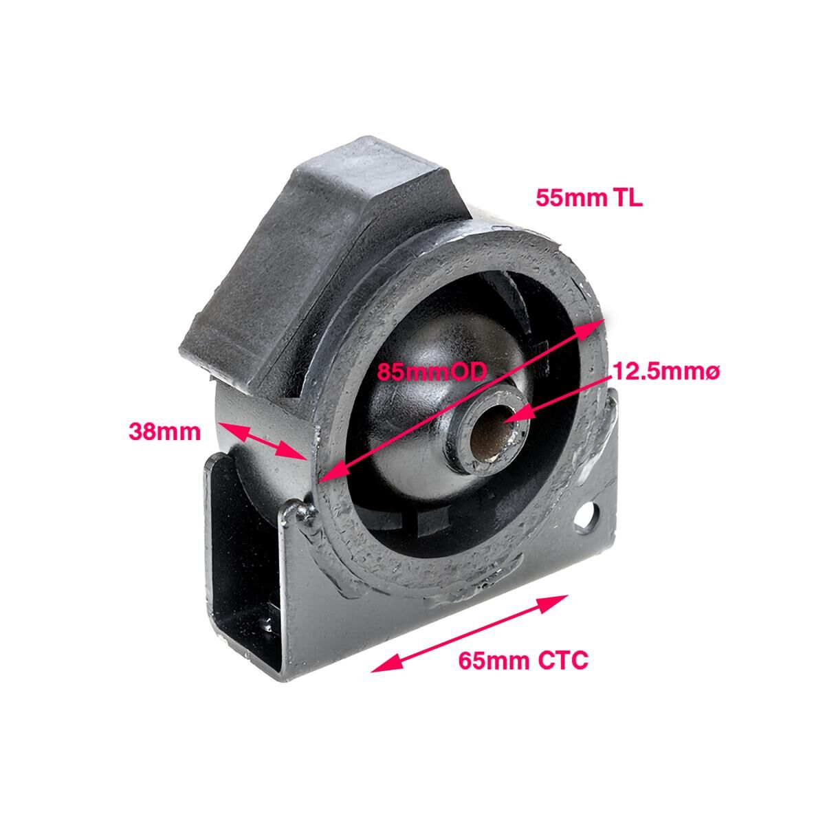 Engine Mount Front - TOYOTA COROLLA AE94R - 1.6L I4  PETROL - Manual, , scaau_hi-res