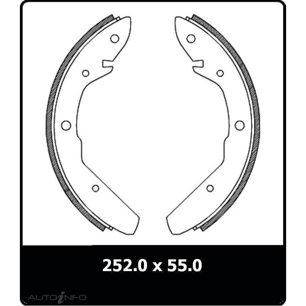 Protex Brake Shoes N1377 Supercheap Auto