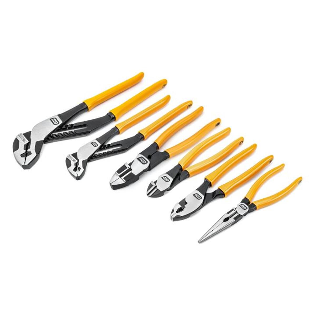 6PC MIXED DIPPED MATERIAL PLIER SET, , scaau_hi-res