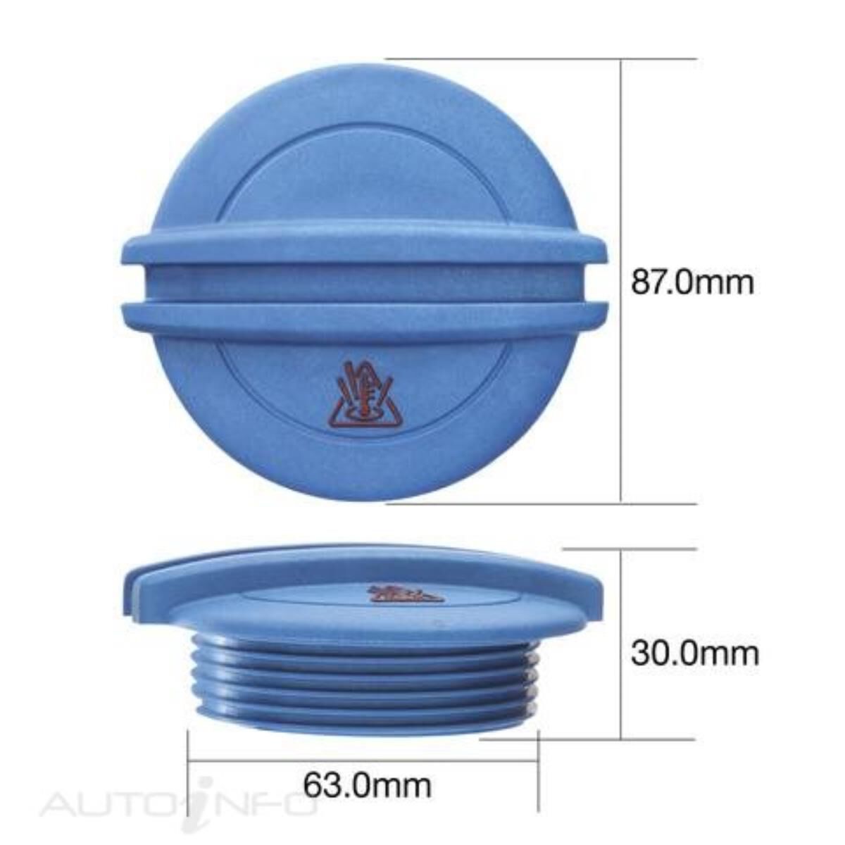 Radiator cap supercheap top