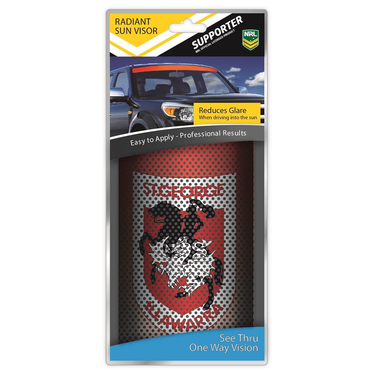 DRAGONS  ITAG SEE-THRU SUN VISOR - RADIANT DESIGN, , scaau_hi-res