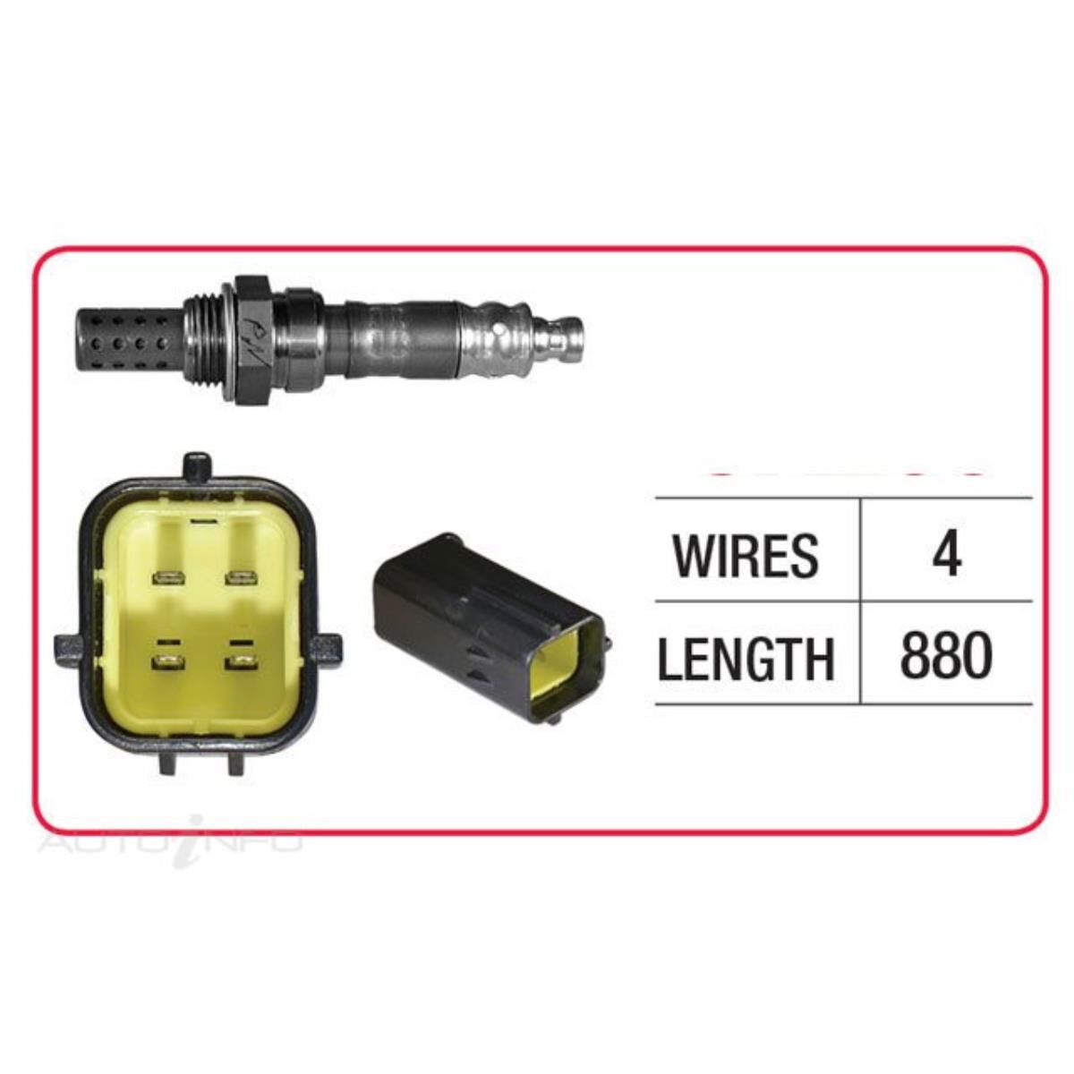 OX SENSOR - MAZDA 4 WIRE - DIRECT FIT, , scaau_hi-res