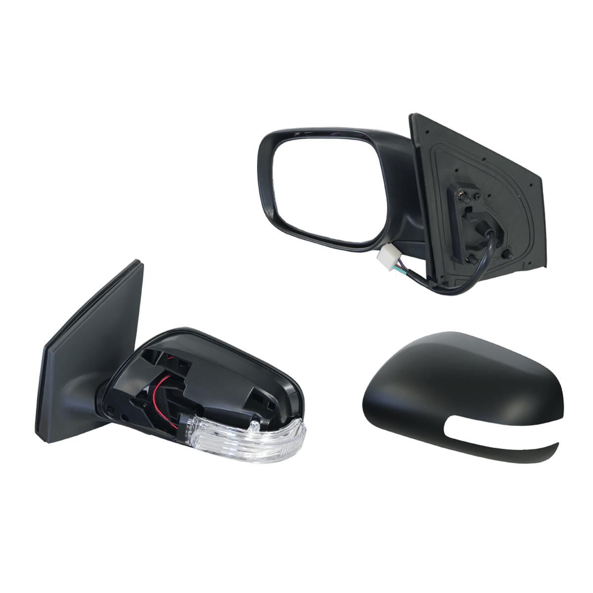 TOYOTA COROLLA  ZRE152 SERIES 2  09/2009 ~ 12/2012  ELECTRIC DOOR MIRROR  LEFT HAND SIDE  COMES WITH THELED LIGHTANDFOLDING FUNCTION.  PLUGHAS7 PINS., , scaau_hi-res