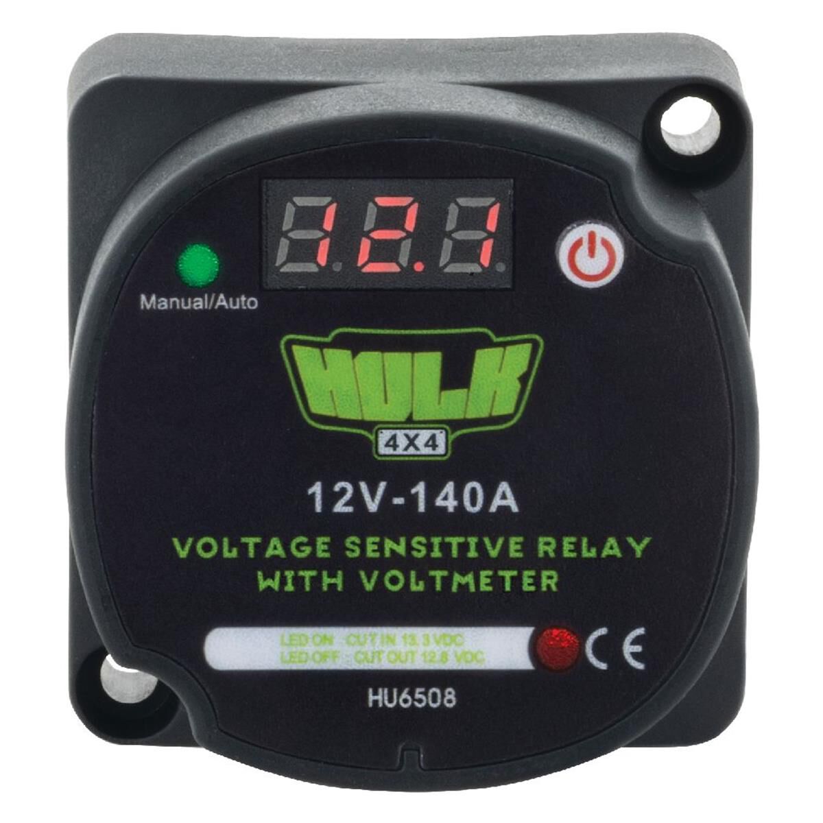 VSR & VOLTMETER 140AMP 12V CUT IN 13.3V CUT OUT 12.8V, , scaau_hi-res