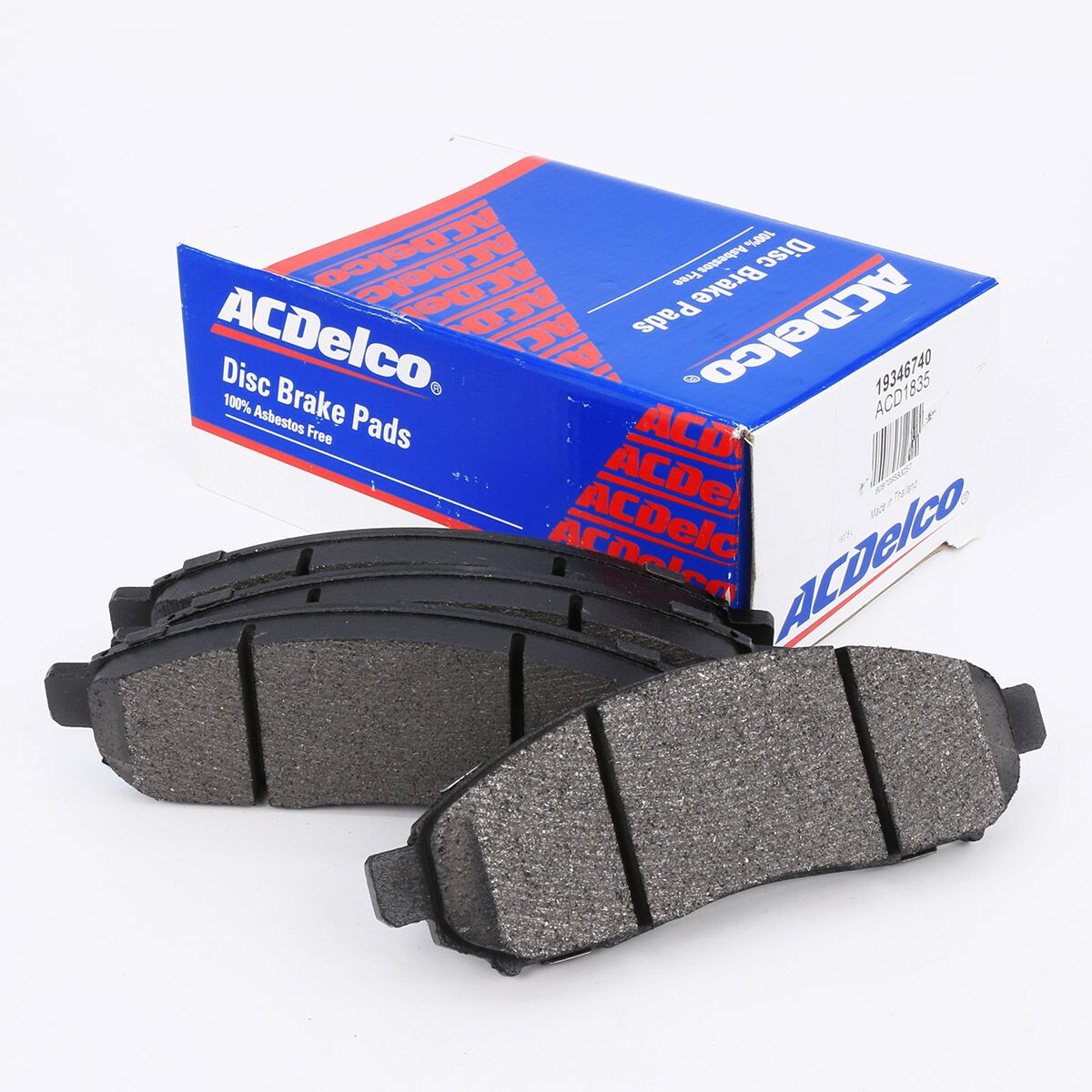 ACDelco Front Brake Pad ACD1835 to suit Nissan Navara - 19346740 ...