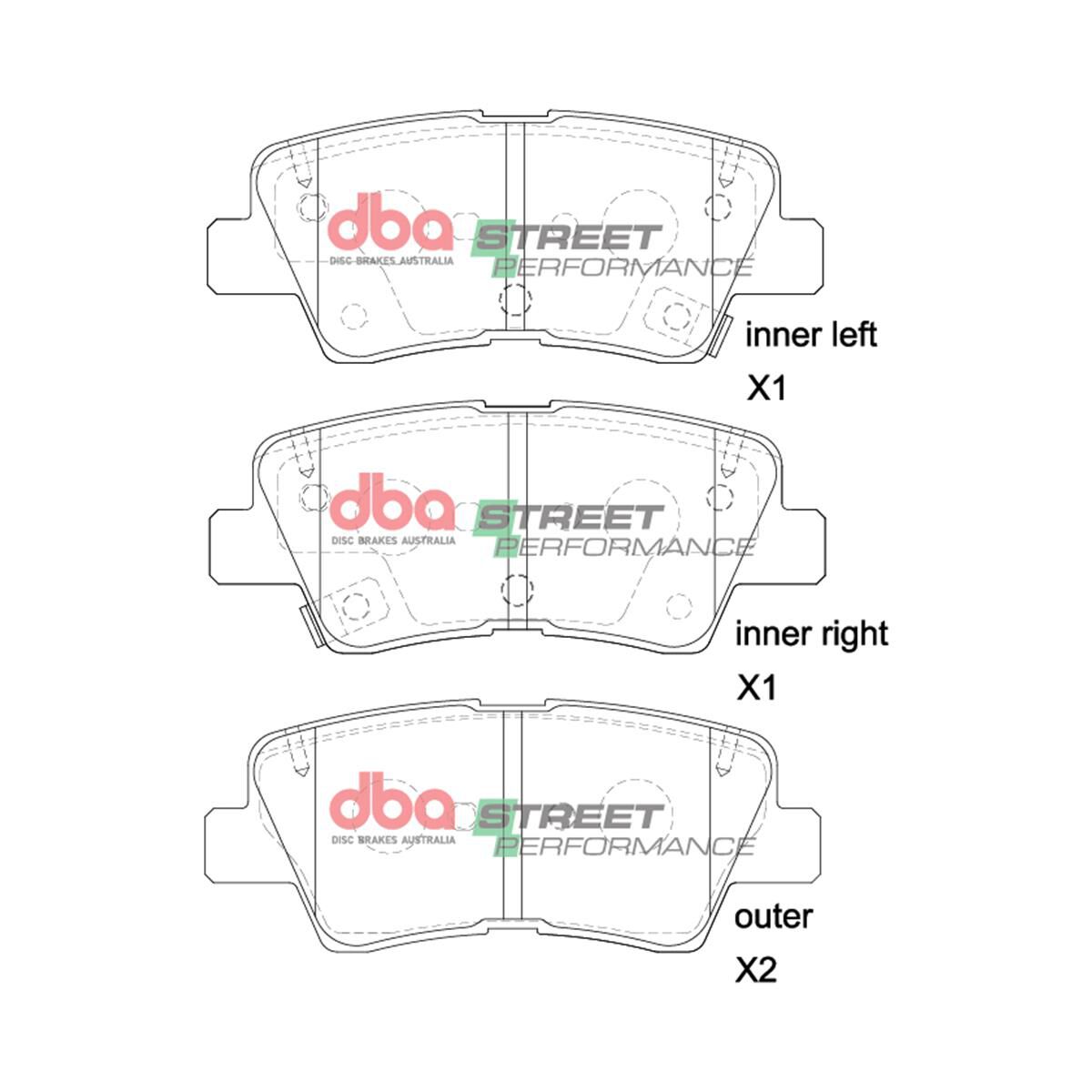 DBA SP PERFORMANCE BRAKE PADS [ Hyundai/Kia Rio/I30/I40 / 2005->, Kona N line/ Prem 2020-21 R], , scaau_hi-res