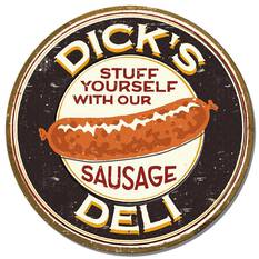 Sign-Moore - Dick's Sausage-Round, , scaau_hi-res