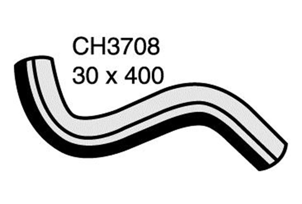 Radiator Upper Hose  - HONDA PRELUDE BB - 2.2L I4  PETROL - Manual & Auto, , scaau_hi-res