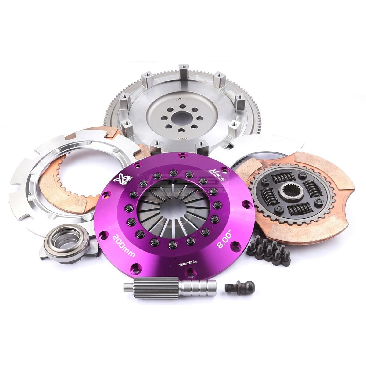 XClutch Twin Solid Ceramic Clutch Kit | 1999-2002 Nissan Silvia S15 SR20DET (XKNI20522-2E)