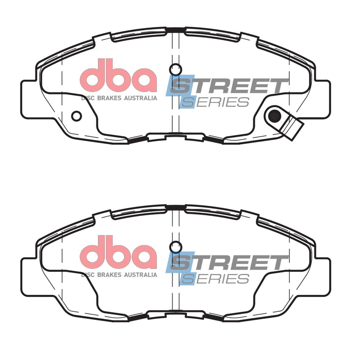 DBA SS STREET SERIES BRAKE PADS [ Honda Accord & CRV 1990-2003 F ], , scaau_hi-res