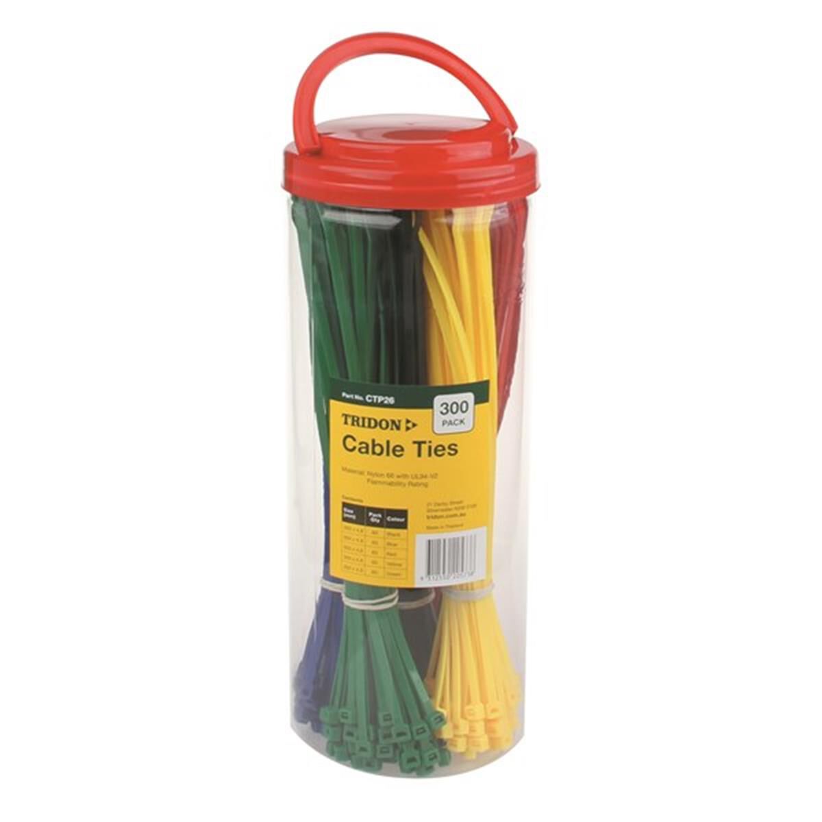 TRIDON CABLE TIE COMBINATION PACK, , scaau_hi-res