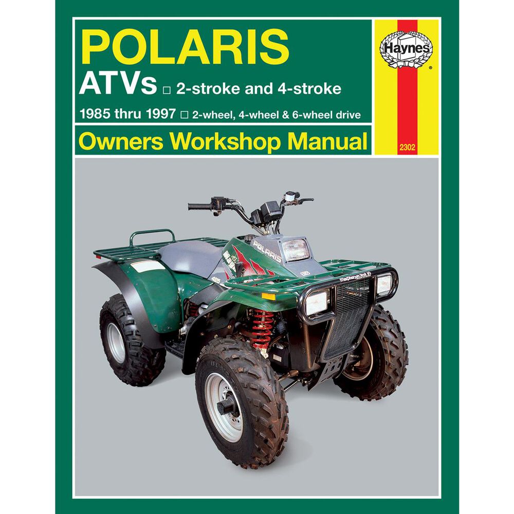 Haynes Repair Manual Polaris ATVS 1985 1997, M2302 Supercheap Auto