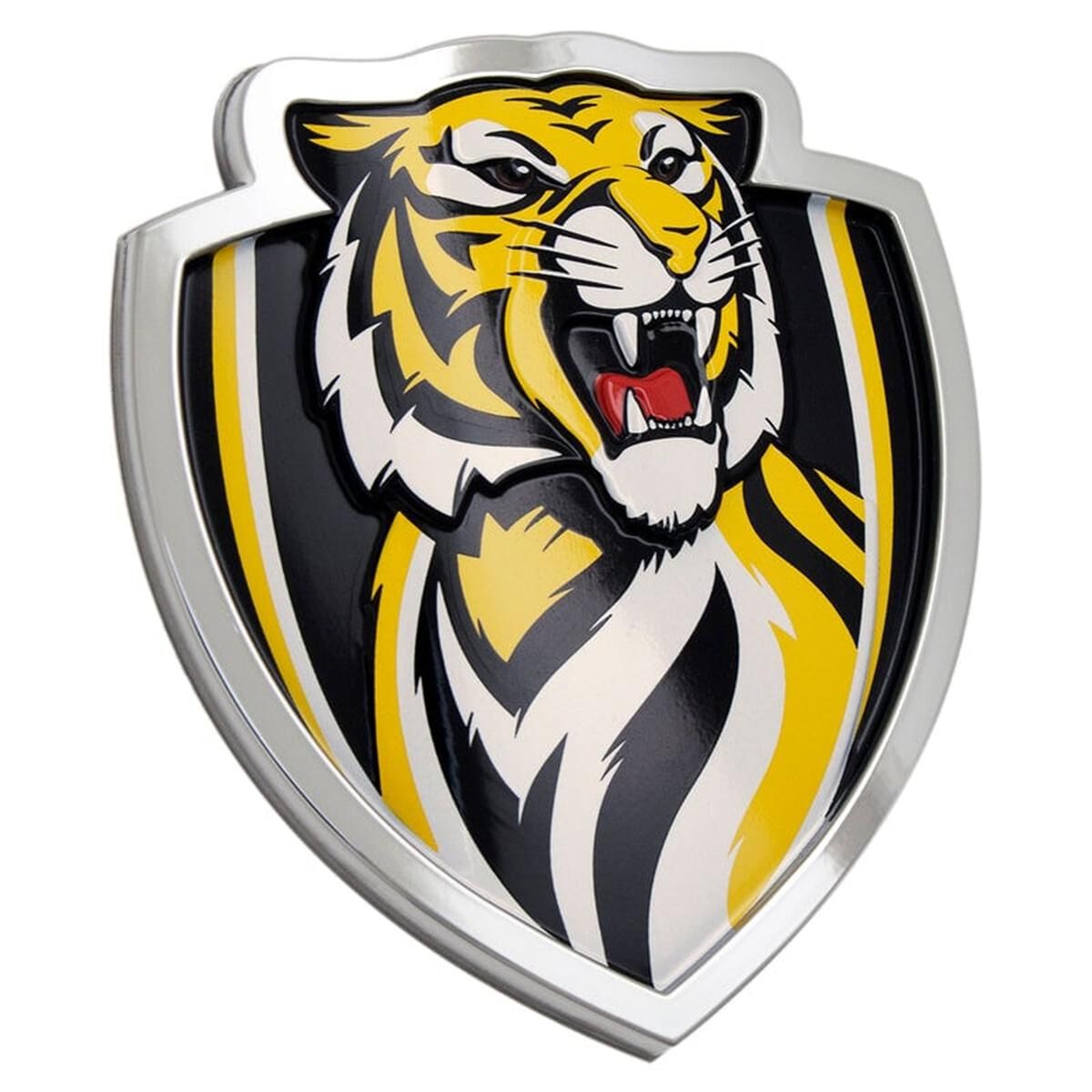 AFL RICHMOND TIGERS 3D CHROME CAR EMBLEM, , scaau_hi-res