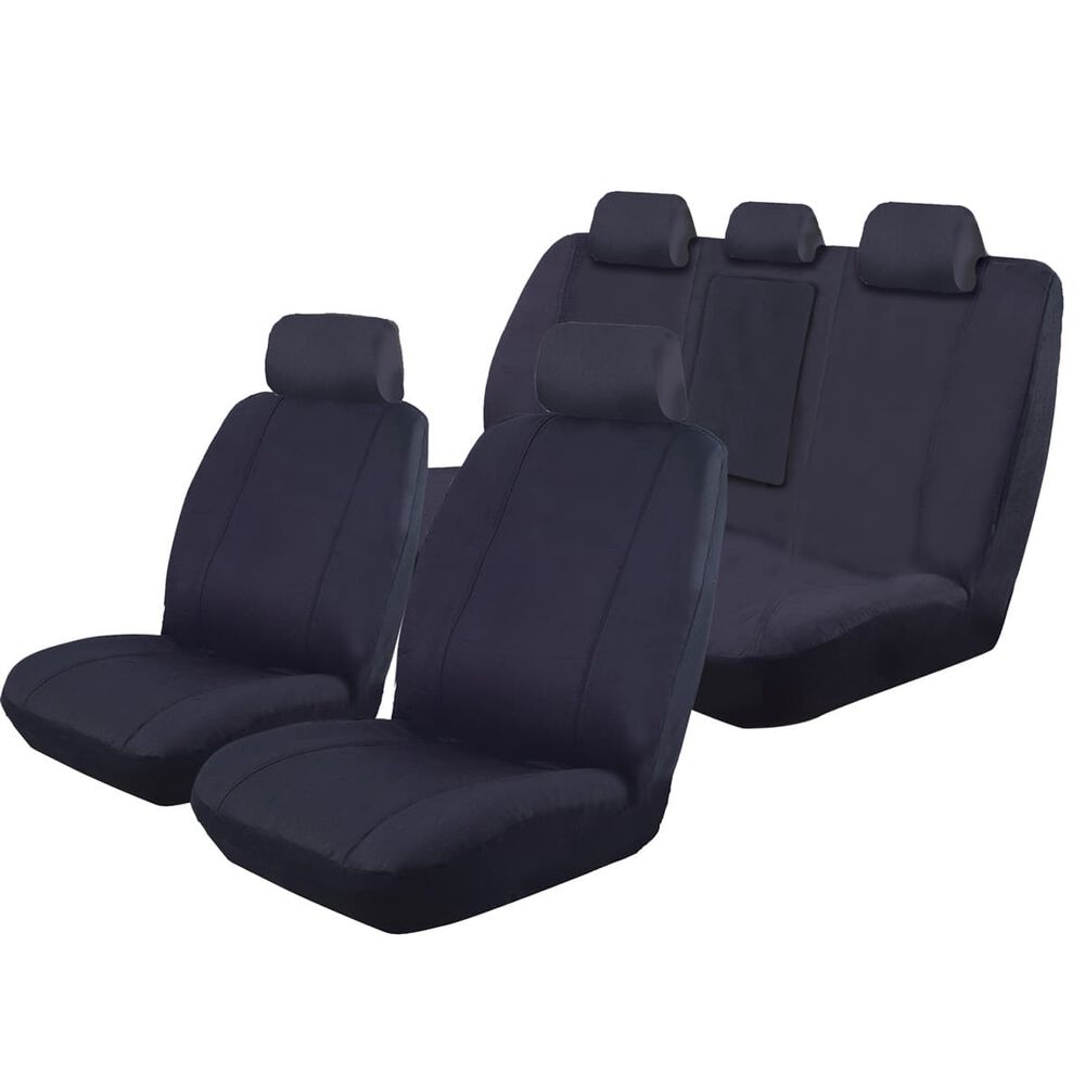 Ilana Custom Fit Seat Covers Holden Colorado 09/2016 On, HOR6966BLK