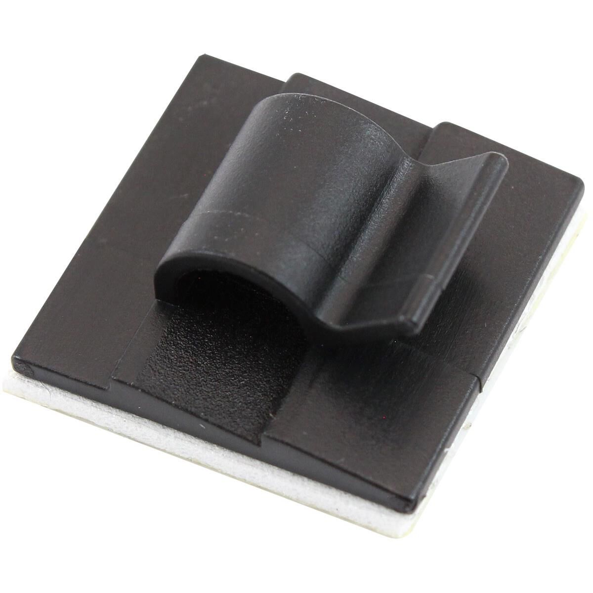 CABLE TIE MOUNT CLAMPS 5MM MAXBUNDLE PA66 3M ADHESIVE 25 PAC, , scaau_hi-res