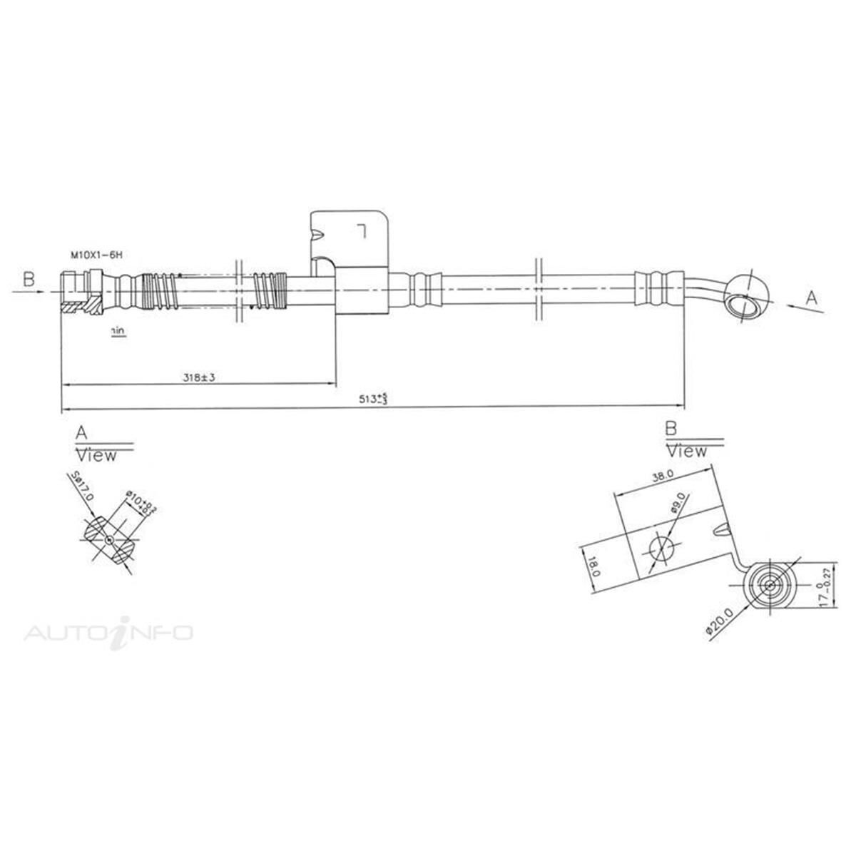 BRAK HOSE HYUNDAI, , scaau_hi-res