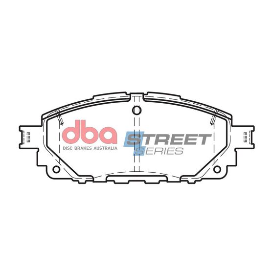 DBA SS STREET SERIES BRAKE PADS [ Toyota Hi Lux / 2016-> F ], , scaau_hi-res