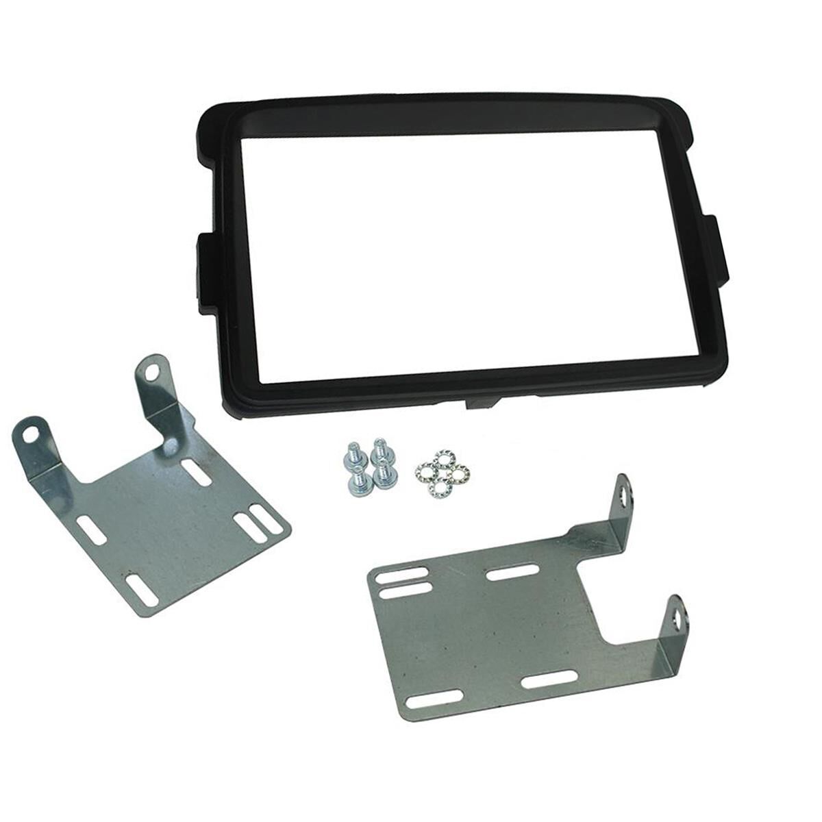 DOUBLE DIN FACIA KIT TO SUIT RENAULT MASTER (MATTE BLACK), , scaau_hi-res