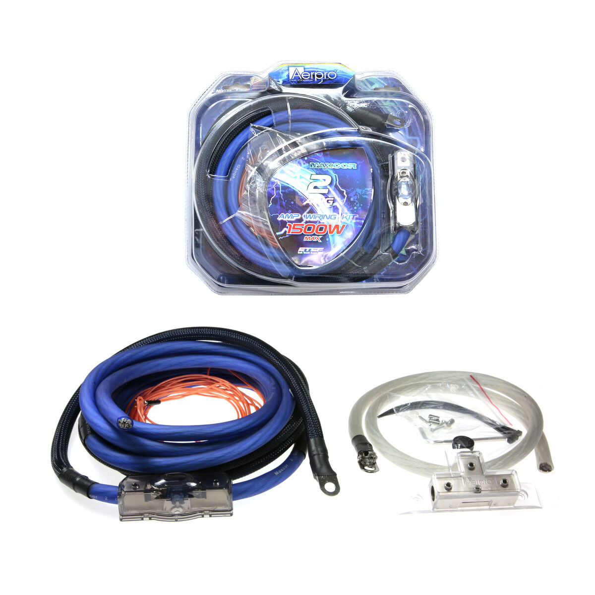 MAXCOR 2AWG AMP POWER INSTALL KIT, , scaau_hi-res