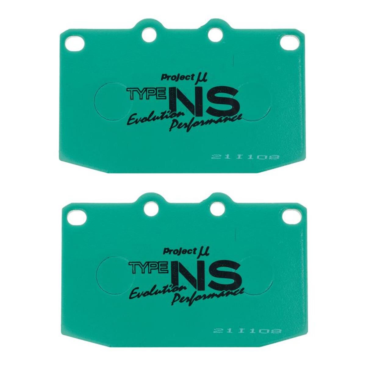 PROJECT MU NS-EP BRAKE PAD SETMAZDA FD RX7 FRONT, , scaau_hi-res