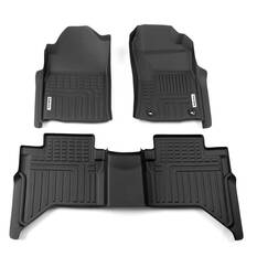 DEEP DISH FLOOR LINERS FOR TOYOTA HILUX 2015+ DUAL CAB MANUAL FULL SET, , scaau_hi-res