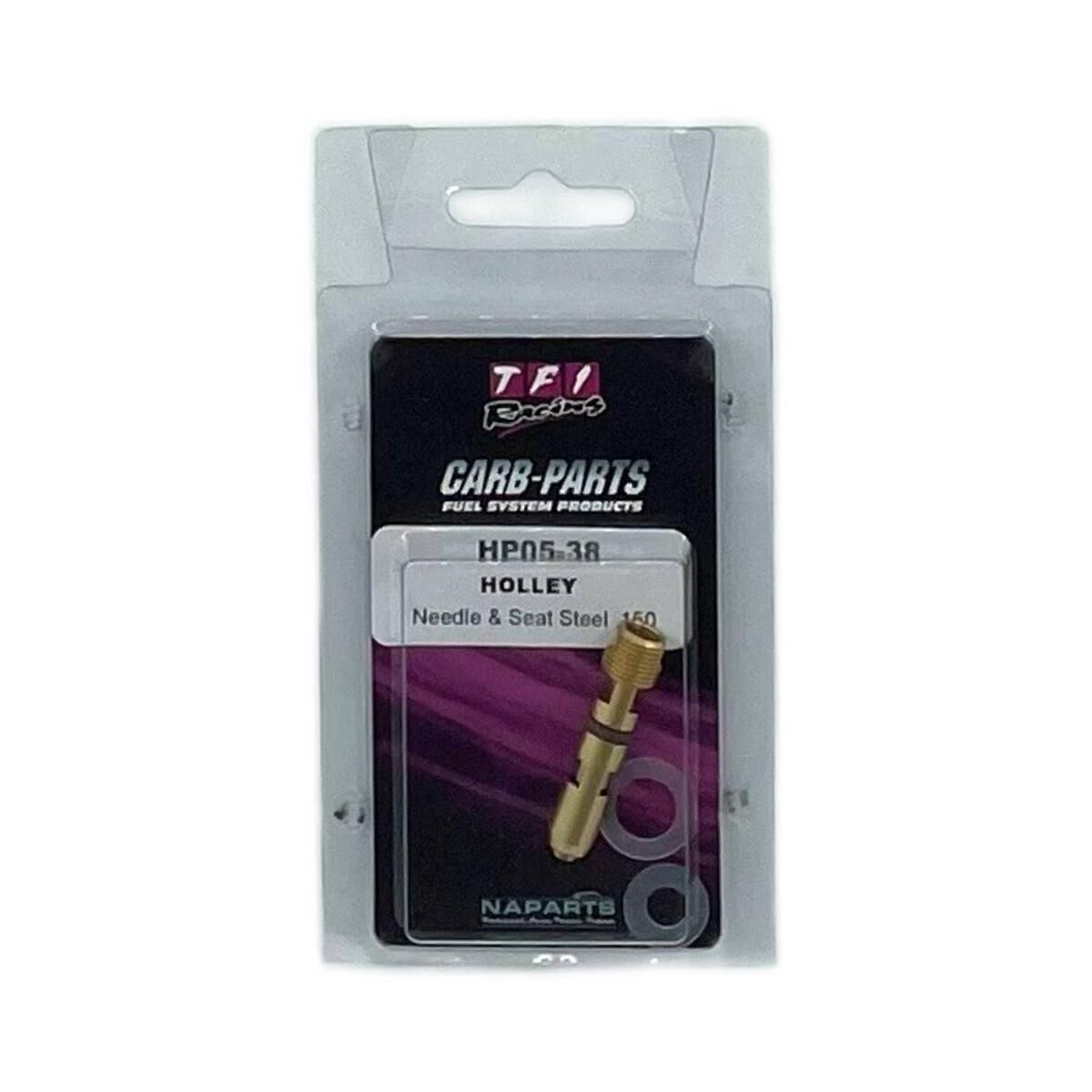 Genuine Holley Adjustable Steel Needle & Seat 0.150" E85 & Methanol Rated [6-519], , scaau_hi-res