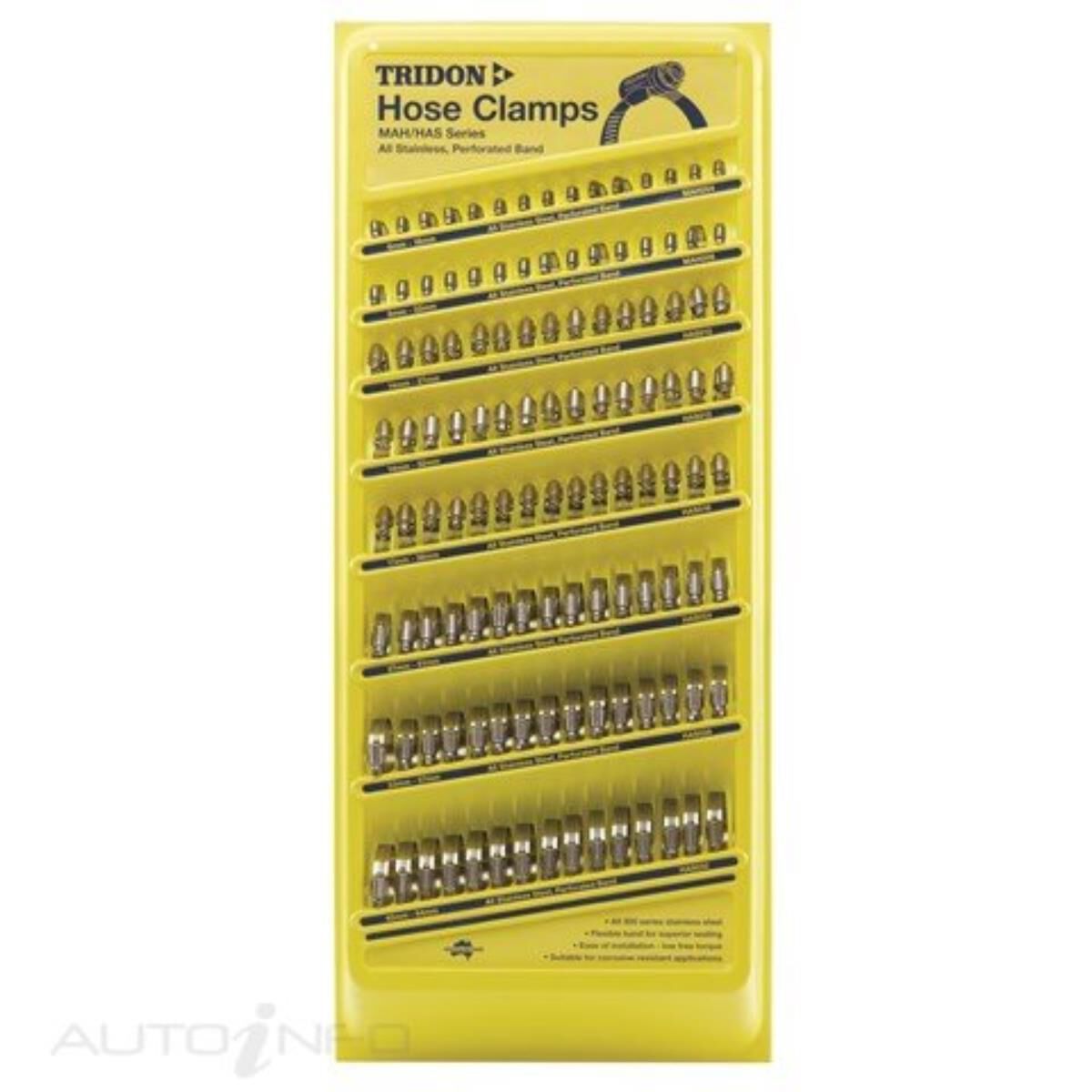 TRIDON CLAMP MERCH. FULLY STAINLESS, , scaau_hi-res