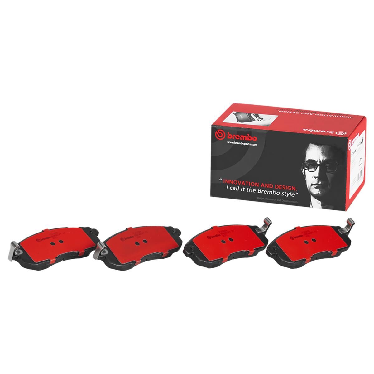 BREMBO DISC PAD SET NAO CERAMIC, , scaau_hi-res