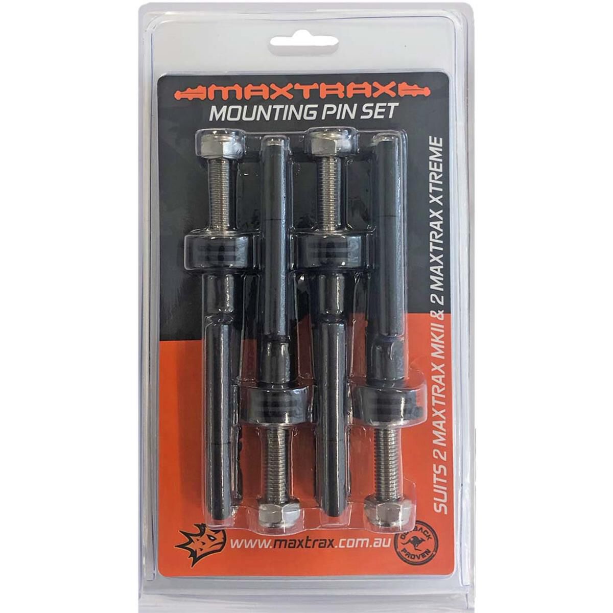 Maxtrax mounting pins store supercheap