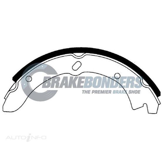 Brake Shoes - Ford / Mazda 320mm, , scaau_hi-res
