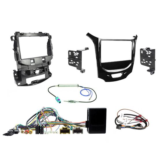 INSTALL KIT TO SUIT HOLDEN ASTRA BL - MYLINK 7" (GLOSS BLACK), , scaau_hi-res