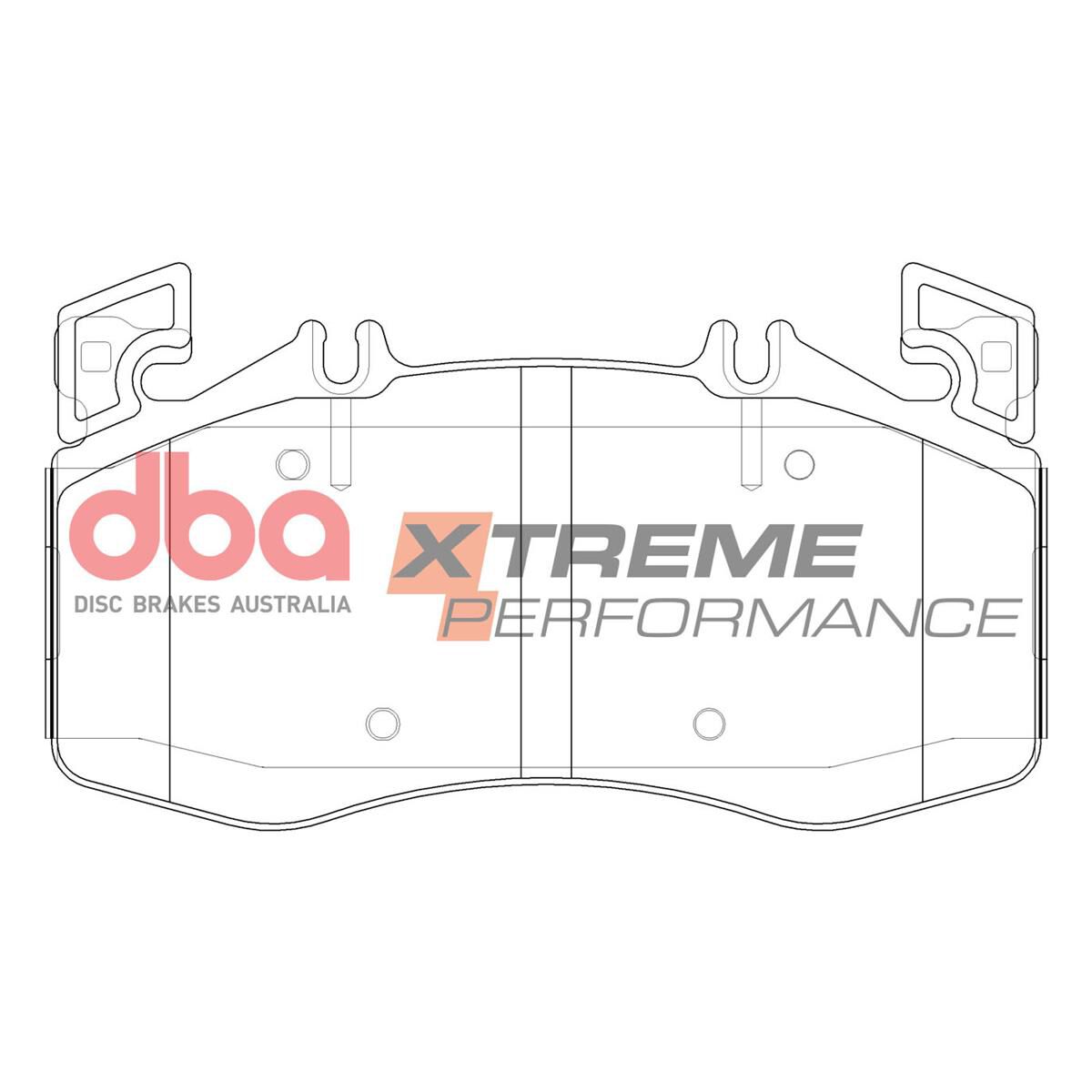 DBA XP PERFORMANCE BRAKE PADS [MERCEDES BENZ AMG A45S ON F](SUITS WEAR SENSOR DBAWS1111 ), , scaau_hi-res
