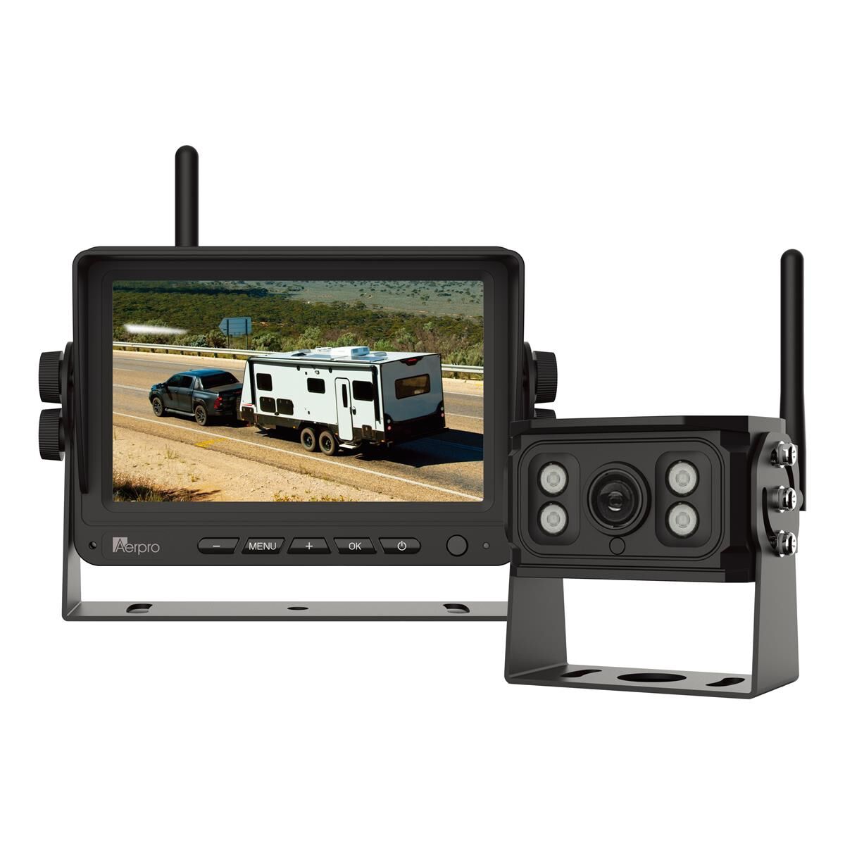 5&quot; WIRELESS HEAVY DUTY MONITOR 720P HD CAMERA KIT, , scaau_hi-res