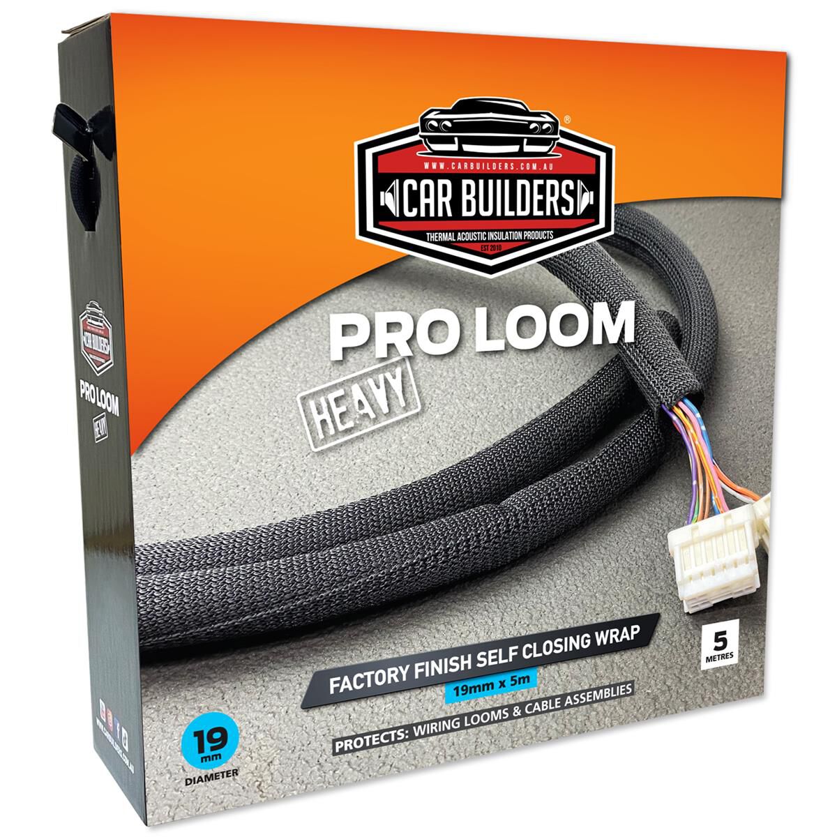 PRO LOOM SELF CLOSING WRAP 19MM DIAMETER 5M LENGTH, , scaau_hi-res