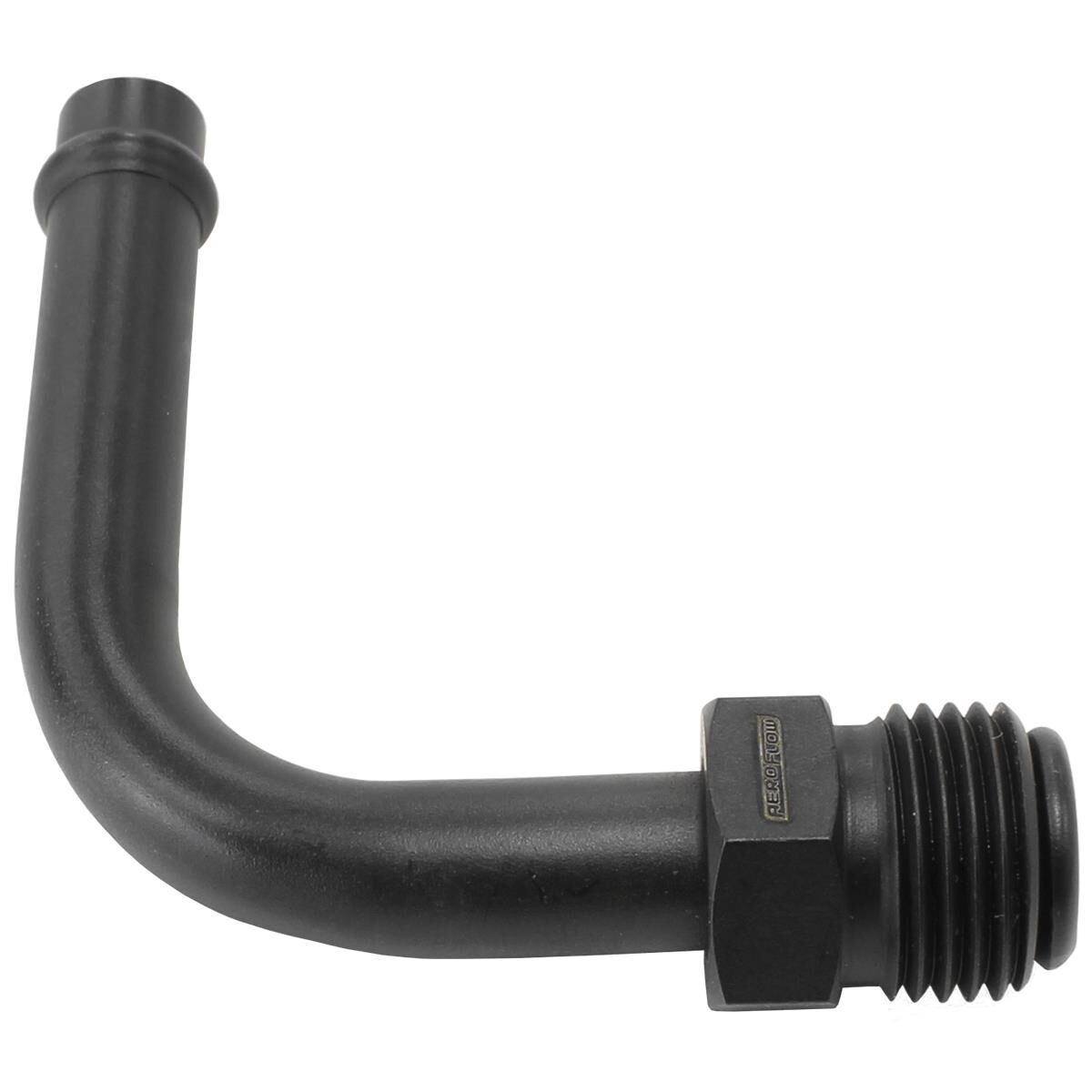 HOLLEY CARB INLET FITTINGS 5/8INVERTED TO 3/8" BARB 90 DEG, , scaau_hi-res