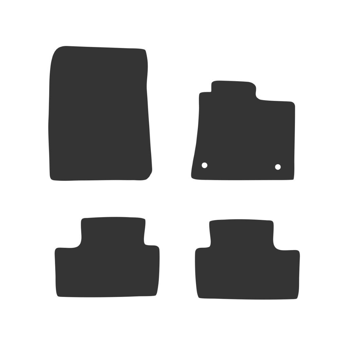 LUXURY CARPET CAR MATS FOR RENAULT CAPTUR (2ND GEN) 2020 ONWARDS, , scaau_hi-res