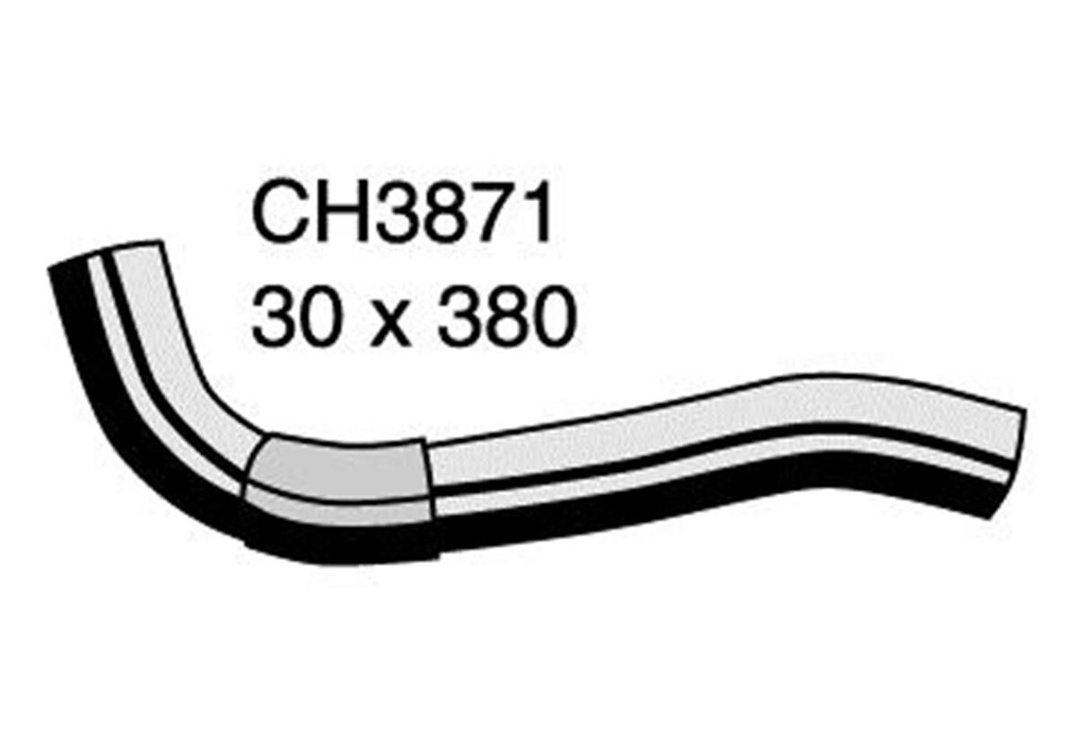 Radiator Lower Hose  - TOYOTA HIACE KDH200R - 2.5L I4 Turbo DIESEL - Manual & Auto, , scaau_hi-res