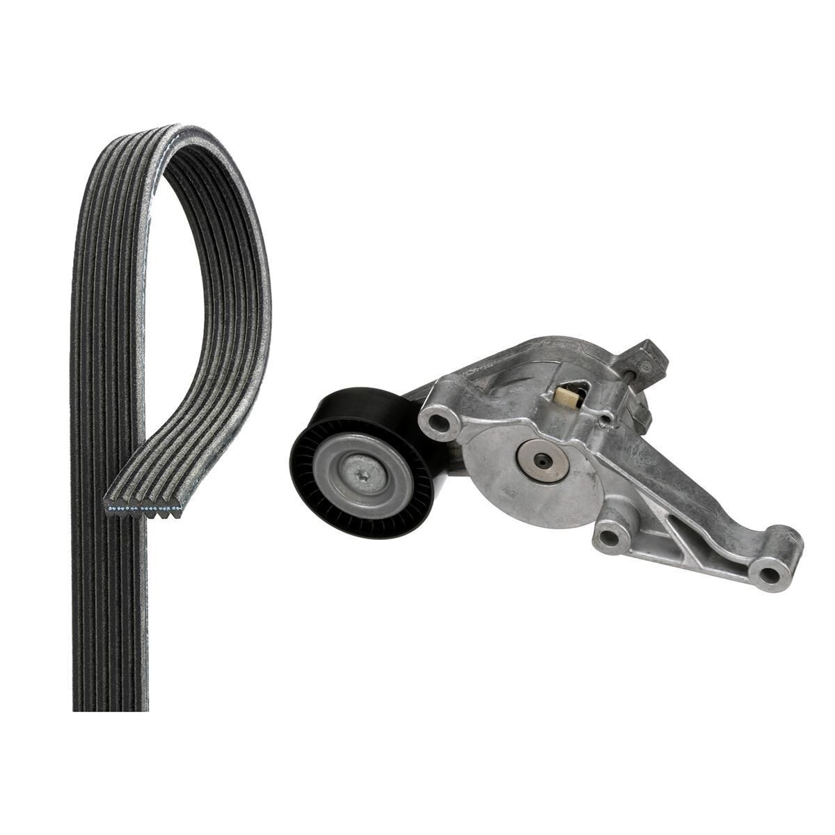 Kit Courroie Serpentine Micro-V GATES K016DPK1215 - Pour Système D'entraînement Auxiliaire, Remplacement Complet