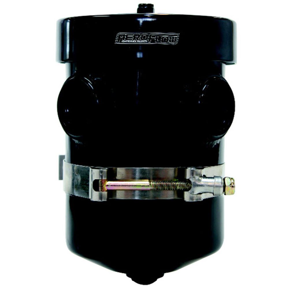 Aeroflow Dry Sump/Breather Tank Black, AF771019BLK Supercheap Auto