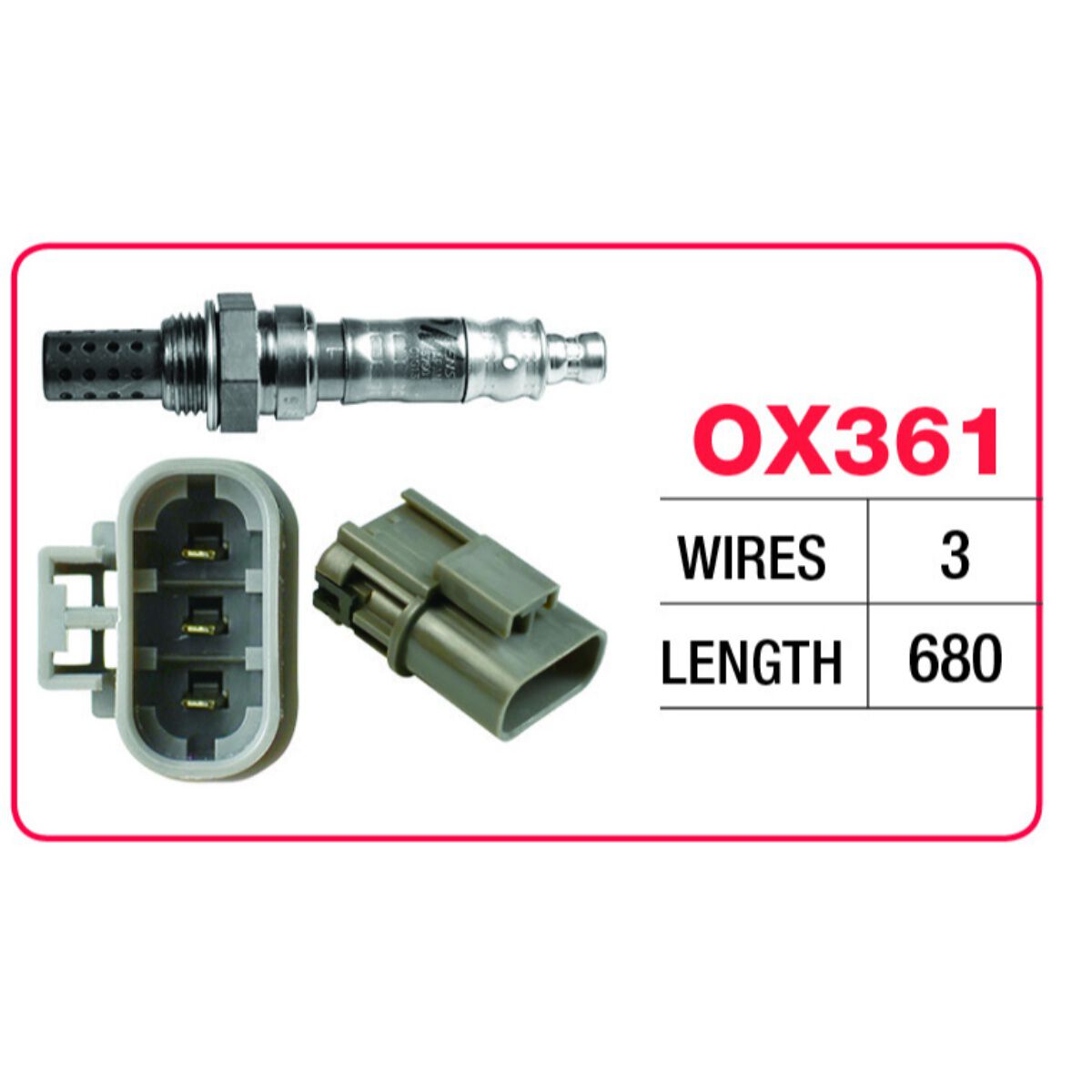 OX SENSOR - NISSAN 3 WIRE - DIRECT FIT, , scaau_hi-res