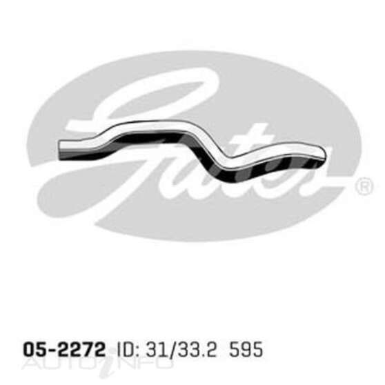 05-2272 GATES RADIATOR HOSE, , scaau_hi-res