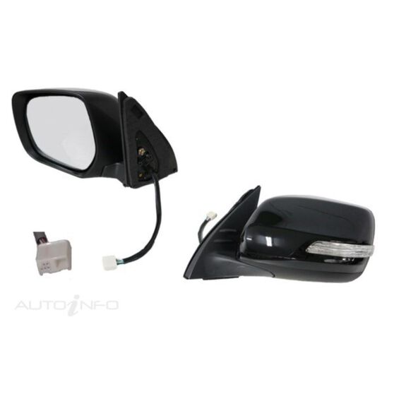 TOYOTA PRADO  J150 SER2  11/2013 ~ ONWARDS  ELECTRIC DOOR MIRROR  LEFT HAND SIDE  WITHOUT CAMERA  WITHOUT BLIND SPOT LIGHT, , scaau_hi-res