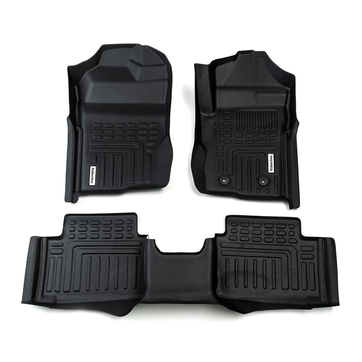 DEEP DISH CAR MATS FOR FORD RANGER NEXT GEN 2022 ONWARDS SUPER CAB XL, , scaau_hi-res