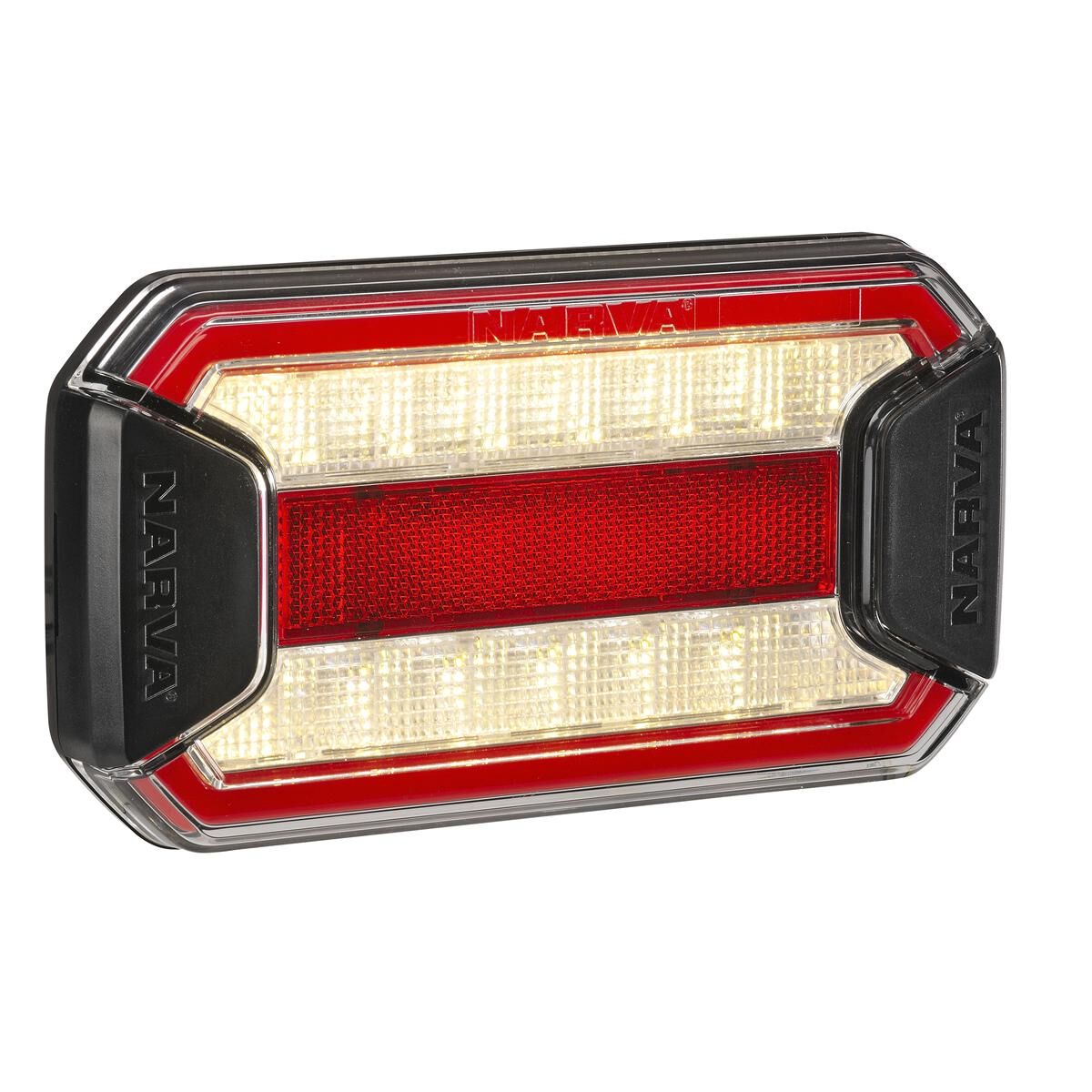 Narva 9-33 Volt LED Tail and Rerverse Lamp with In-Built Reflector, Clear Lens and 0.5m of Hard-Wired Cable, , scaau_hi-res